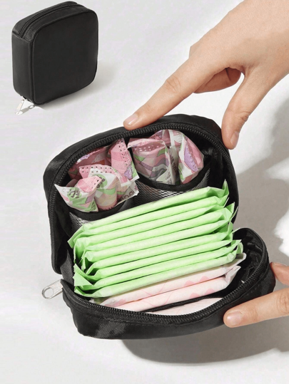 Mini Fashion Handheld Organizer Bag, Suitable For Carrying Out Car Storage Car Accessories Car Organizer Bedroom Storage Storage Bag Organization