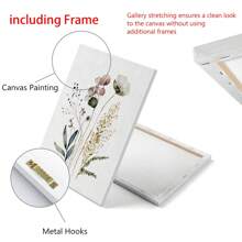 Wildflower Home Decor Wall Art For Living Room Wild Floral Artwork Set Of 3 Watercolor Wildflower Print Wildflower Wall Art Print Flower Art Canvas Posters Gifts Birthday Graduation