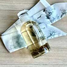 1 套高硼硅玻璃水瓶，带防漏盖，适合户外活动 - 透明玻璃瓶，11.83 盎司、16.91 盎司、25.36 盎司 - 白色 - 查看 7