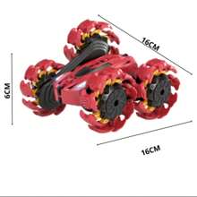 Terreneitoir Carro Rueda Explosiva, Carrera Todoterreno, Coche de Escalada de Alta Velocidad, Vehículo de Control Remoto con Luces LED, Recargable, Vehículo Todoterreno con Tracción en las Cuatro Ruedas. - Multicolor - Ver 8