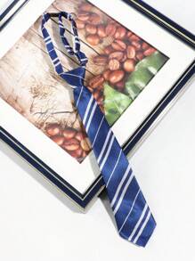 1 件女士休闲条纹印花围巾，可调节轻便短领带，适合学校、日常穿着、旅行圣诞节