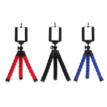 Trípode Flexible Para Teléfono Móvil, Soporte Portátil Ajustable Para Exteriores, Mini Soporte De Pulpo Importadora Tim ChengLeody - Rojo - Ver 4