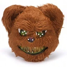 Rabbit Mask Horror Bloody Plush Full Face Rabbit Mask For Halloween Party Masquerade Costume Accessories - Multicolor - View 5