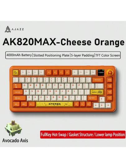 AJAZZ AK820 MAX Upgraded Gasket-Mounted Wireless Mechanical