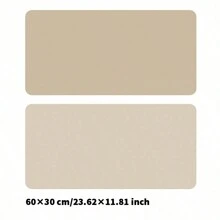 Grande Mouse Pad de Pu, Tapete Impermeável Anti-derrapante para Teclado de Computador, Escrita e Trabalho de Escritório