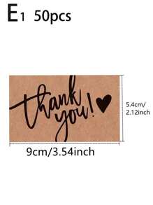 10/30/50pcs Thank You Cards, Small Business Fans Various Styles Thank You Cards, Shopping Kraft Thank You Greeting Cards Suitable For Christmas, Wedding/Bridal Shower, Holiday Party And Other Decorations Retail Store Owner Merchandise Customer Cards 2.1x3.5 Inch,Christmas
