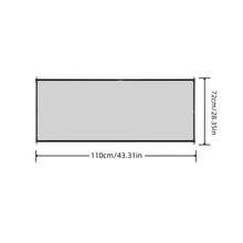 Pet Isolation Fence, Mesh Pet Door (110cm*72cm, With 4 Strong Hooks), Perforation-Free Balcony Isolation Net, Indoor Barrier Safety Protection Fence, Used For Stair Doors, Balconies, Indoor And Outdoor Best Gifts Birthday Graduation