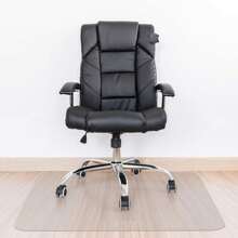 Clear Chair Mat, Hard Floor Use, 48" X 30" Transparent Office Home Floor Protector Mat Chairmats - 黑色 - 查看 5
