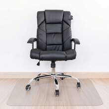 Clear Chair Mat, Hard Floor Use, 48" X 30" Transparent Office Home Floor Protector Mat Chairmats - 黑色 - 查看 6