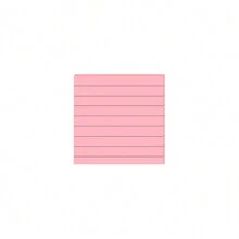 600 Sheets Transparent Sticky Notes With Lines, 12 Pads Lined Translucent Sticky Notes 3x3 Inch Clear For Aesthetic School Office Supplies Back To School