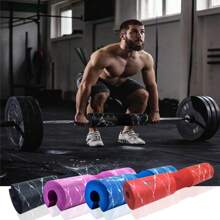 Barbell Shoulder Pad, Thick Anti-Slip Gym Fitness Squat Leg Neck Support Cushion, Strength Training Exercise Gym Accessories, Sport, Gym, Home Exercise, Sport Accessories, Gym Accessories, CrossFit Accessories - Multi-color - View 4