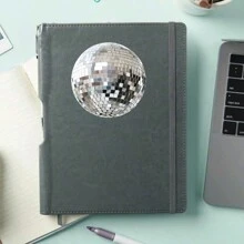 1 pieza Pegatina pequeña de discoteca, pegatina divertida, pegatina de vinilo, perfecta para amantes de los libros y resistente al clima, ideal para portátiles, cuadernos, coches y botellas de agua | Agrega vigor a los efectos personales - Multicolor - Ver 7
