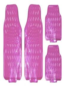 Tapetes cromados para auto - Rosa Fucsia - Ver 2