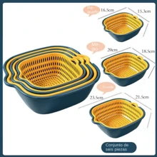 Washing And Draining Basket - Medium 6-piece Set. - View 3