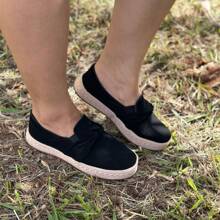 WOMEN'S YACHT SHOES WITH TIES SHIPPING 24 Hours - màu đen - Xem 3
