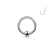 1PC 16G Hinged Nose Ring Hoop Stainless Steel Hypoallergenic Clicker Segment Septum Nose Piercing 18K Gold Plated Lip Rings Cartilage Tragus Daith Conch Helix Lobe Rook Earring 8mm 10mm Earlobe Earring,Belly Ring Women And Men Body Pierecing Jewelry
