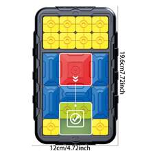 Smart Slider Puzzle, Children & Adults Interactive Logic Thinking Game, Early Education Intelligence Toy - Multicolor - View 3