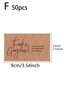 10/30/50pcs Thank You Cards, Small Business Fans Various Styles Thank You Cards, Shopping Kraft Thank You Greeting Cards Suitable For Christmas, Wedding/Bridal Shower, Holiday Party And Other Decorations Retail Store Owner Merchandise Customer Cards 2.1x3.5 Inch,Christmas