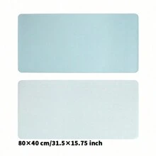 Grande Mouse Pad de Pu, Tapete Impermeável Anti-derrapante para Teclado de Computador, Escrita e Trabalho de Escritório