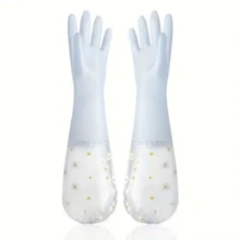 PVC袖口家用防滑手套