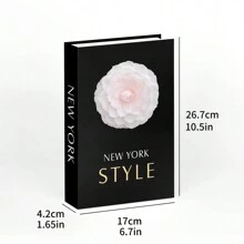 2pcs/3pcs Foldable Decorative Fake Books, Simple Decor Book Props For Model Room Best Gifts Birthday - Multicolor - View 4