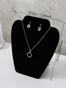 Foldable Necklace Bracelet Display Stand, Jewelry Organizer Rack For Necklaces, Earrings, Rings - Multicolor - View 6