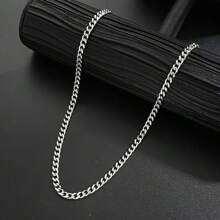 1 件 Hip Hop 男士不锈钢链项链首饰