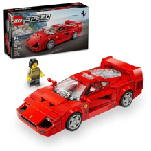 LEGO Coche de juguete Speed Champions 76934 F40 Supercar, modelo, adorno, coche de carreras, transporte, niños, juguete, regalo, regalo de Navidad