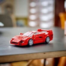 LEGO Coche de juguete Speed Champions 76934 F40 Supercar, modelo, adorno, coche de carreras, transporte, niños, juguete, regalo, regalo de Navidad