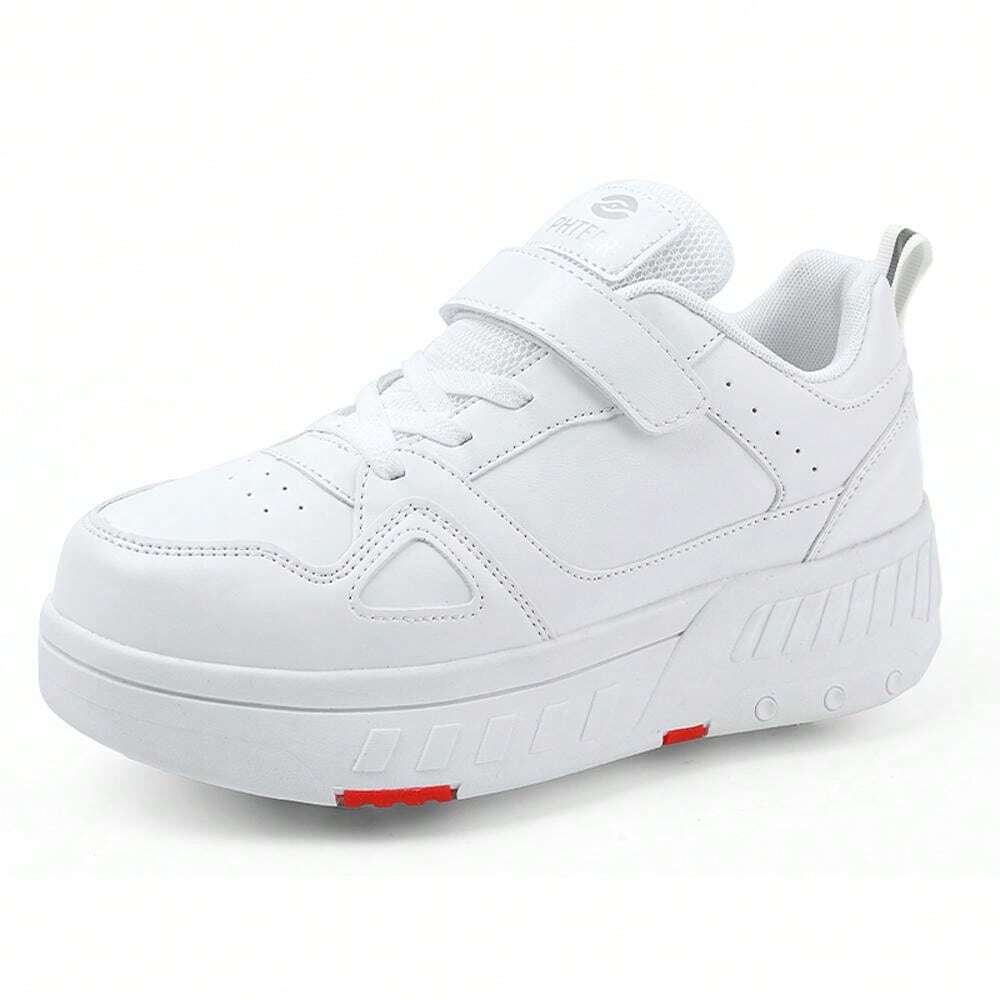 Kids Outdoor Sports Shoes With Wheels, Suitable For Boys & Girls