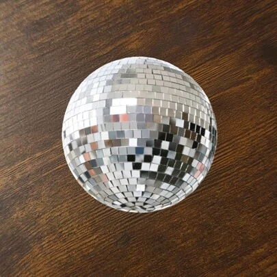 1PC Disco Small Sticker, Funny Sticker, Vinyl Sticker, Perfect For Book Lovers, And Weatherproof, Ideal For Laptops, Notebooks, Cars, And Water Bottles|Add Vigour To Personal Effects