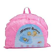 Moises Plegable / Red Cuna Bebe - Rosa - Ver 3