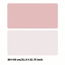 Grande Mouse Pad de Pu, Tapete Impermeável Anti-derrapante para Teclado de Computador, Escrita e Trabalho de Escritório