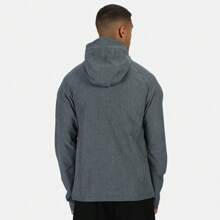 Regatta Mens X-Pro Prolite Stretch Soft Shell Jacket (Seal Grey Marl) - Charcoal Grey - View 3