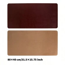 Grande Mouse Pad de Pu, Tapete Impermeável Anti-derrapante para Teclado de Computador, Escrita e Trabalho de Escritório