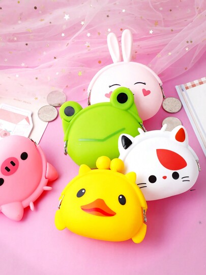 Mini Cute Lip Clasp Coin Purse, Handbag, Girls Adorable Change Wallet