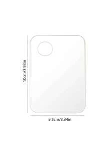 1 Bảng phấn trang điểm acrylic, thích hợp cho kem nền, phấn mắt, nghệ thuật làm móng - Trong sáng - Xem 5