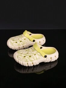 Dames Zacht, Hoog-elastisch, Comfortabel Camouflage Contrastkleur Buiten, Straat, Wandelen, Reizen, Kamperen, Casual, Mode, Duurzaam, Antislip, Sneldrogend, Waterdicht, Amfibisch, Veelzijdig, Leuke ademende sandalen