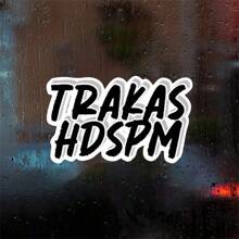 1PC 5-Inch PVC Outdoor Sticker - "TRAKAS HDSPM" Design - UV-Proof, Perfect For Laptops, Cars, Bumpers, Tents, Windows, Helmets, Walls, Suitcases, Toilets, Glass Mirrors - Multicolor - View 7