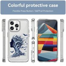 秋季华丽多彩奢华时尚手机壳，兼容 Iphone 16 15 14 13 12 11 系列和 Galaxy F55 5G/C55/M55/F15/M15/M14 4G/XCover 7/A15 55 35 25 73 54 53 34 33 24 23 14 13 A05S A05 A04S S24 S23 系列和 Redmi 13/Note 13R/A3x/Turbo 3/A3 A2 A1 13C 12R 12C 11A 系列和 M6/M6 Pro/F6/F6 Pro/M5 C65 X5 X4 F5 F4 F3 系列和 Honor 200 X8B 90 Smart Magic6 X50 X7B X9B X9 X9A X8A X8 X7A X6A X6S X6 X40 Magic5 Magic4 90 80 70 系列和 OPPO Reno12 Reno11 K12 A2 A79 A2X A78 A58 Reno10 K10 Find X6 X5 A58X A58 A57S A57E A57 A56S A1X A1 系列和 Moto Edge 5G 2024/X50 Ultra 50 Ultra 50 Fusion 50 Pro G64 G04S G24 G04 G34 40 Neo G84 G73 G54 G53 G23 G14 G13 Edge 2023 系列和 Xperia 10 VI/1 VI/5 V/10 V/1 V 和华硕 ZenFone 11 Ultra/10/9 和 Nothing Phone 2A/2/1 和 T-Mobile Revvlry 7 Pro/7/T Phone 2 Pro/T Phone 2 保护壳 - 無色 - 查看 3