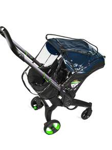 1pc EVA Waterproof And Windproof Stroller Rain Cover For Doona Stroller And Infant Car Seat, Suitable For Outdoor Winter Use