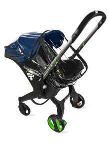 1pc EVA Waterproof And Windproof Stroller Rain Cover For Doona Stroller And Infant Car Seat, Suitable For Outdoor Winter Use