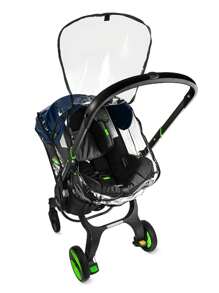 1pc EVA Waterproof And Windproof Stroller Rain Cover For Doona Stroller And Infant Car Seat, Suitable For Outdoor Winter Use