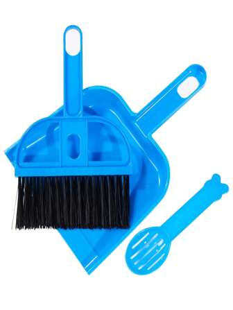 3 Packs Mini Hand Broom And Dustpan Sand Scooper Set Cage Cleaner, Cleaning Tool Set For Animal Waste For Guinea Pigs, Cats, Hedgehogs, Hamsters, Chinchillas, Rabbits, Reptiles And Other Small Animals