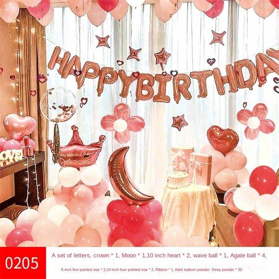 Birthday Party Decoration Balloon Wholesale Adult Birthday Party Layout
