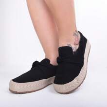 WOMEN'S YACHT SHOES WITH TIES SHIPPING 24 Hours - màu đen - Xem 2