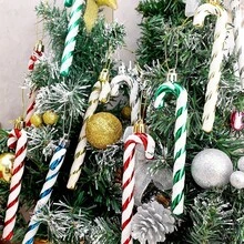 6 szt. Dekoracji bożonarodzeniowych, Plastikowe ozdoby choinkowe, Prezenty na przyjęcia świąteczne, Na przyjęcia świąteczne, Przyjęcia bożonarodzeniowe, Dekoracje na Halloween, Dekoracje sceniczne, Dekoracje świąteczne, Dekoracje domu, Dekoracje biurowe, Prezenty imprezowe, Wystrój pokoju, Estetyczny wystrój pokoju, Wystrój sypialni, Dom Wystrój, zabawny wystrój przyjęcia świątecznego, Boże Narodzenie, Szczęśliwego Nowego Roku, prezenty świąteczne, dekoracje świąteczne - Wielobarwność - Zobacz 5