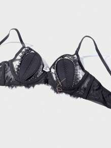 Sexy Floral Lace Underwire Bra, Lingerie
