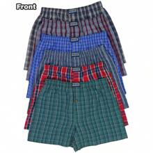 Men's Multi-Pack Of Classic Plaid Print Boxer Shorts - Gói 6: Nhiều loại - Xem 6