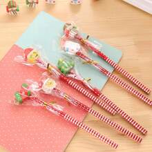 12/6/3/1 pièce Crayons HB de 21,5 cm à motifs aléatoires de voitures et bateaux de dessin animé, papeterie créative pour enfants, convient pour le bureau, les fournitures scolaires, les cadeaux de la Journée de l'enfant, les essentiels des étudiants